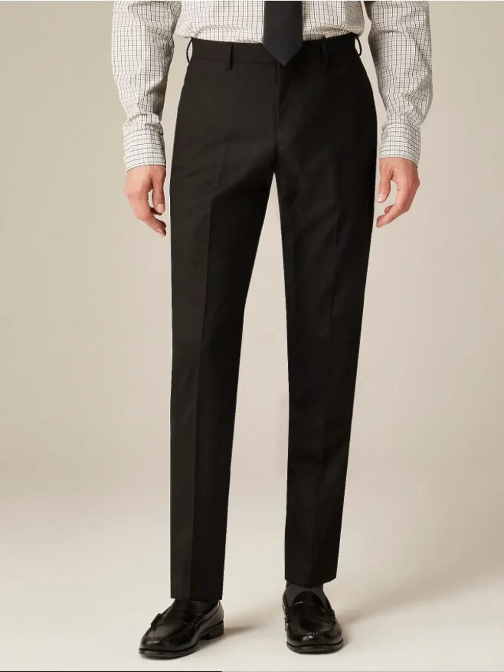 J.‎ CREW Ludlow Slim-fit suit pant in Italian wool in Black W 34 NWD $250 43966